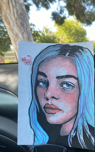 Print of Billie